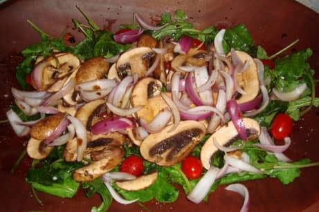 Salada de Cogumelos