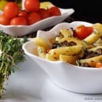 Penne com Beringela e tomate-cereja 910846f404