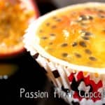 Cupcakes de maracujá Cupcakes de maracujá