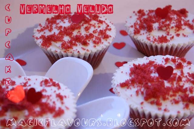 Cupcakes vermelho veludo