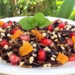 Salada de Arroz Selvagem com Frutos Secos Salada de Arroz Selvagem com Frutos Secos