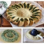 Torta Girassol de Espinafre