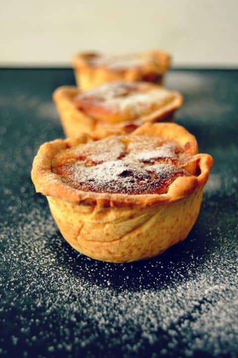 Queijadas de Requeijão e Noz