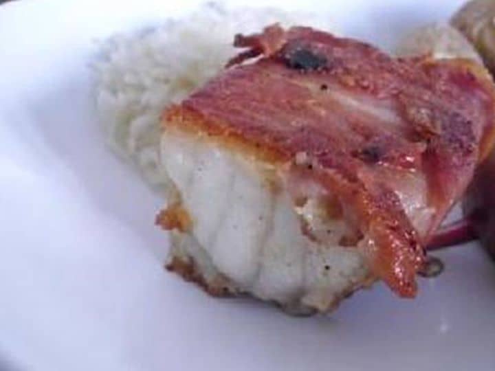 Lombos de Bacalhau Envolvidos em Presunto Parma