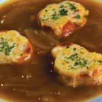 Sopa de Cebola à Francesa Sopa de Cebola à Francesa