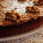 Tarte de Limão com Nozes