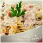 Macarrão com molho Hellmann's