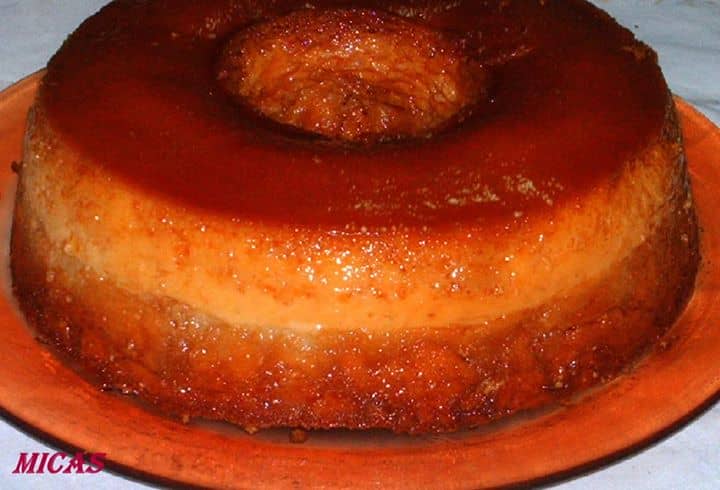 Bolo Pudim de Tangerina
