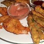 Peixinhos da Horta e Camarões Panados