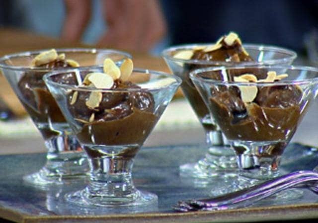 Pudim de chocolate light