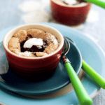 Bolos de chocolate morno Bolos de chocolate morno