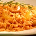 Arroz com Páprica e Laranja