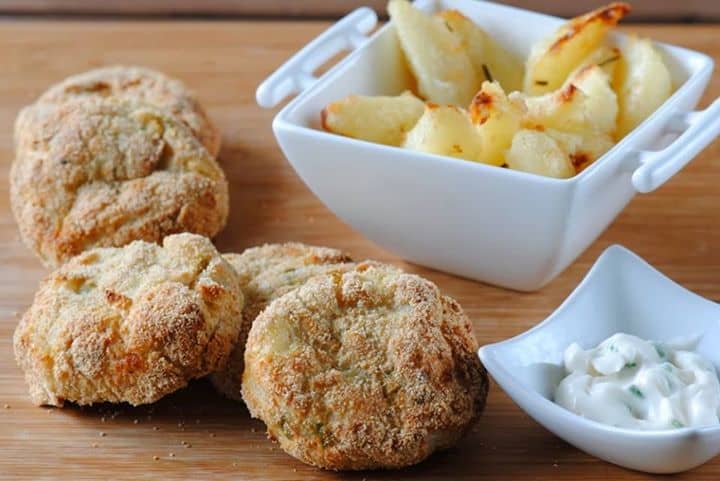 Pastéis de Peixe com Gomos de Batata