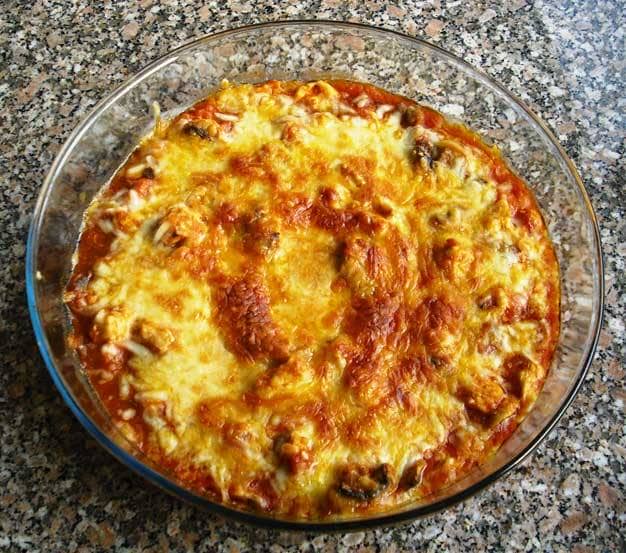Gratinado de frango