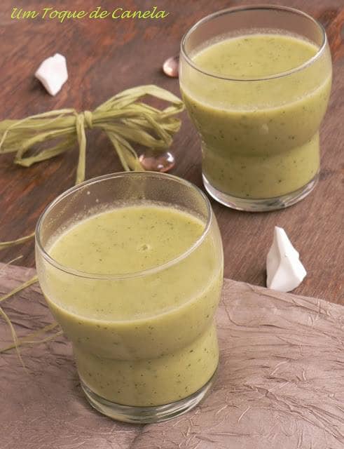 Velouté de Courgette, alho-francês e Cominhos