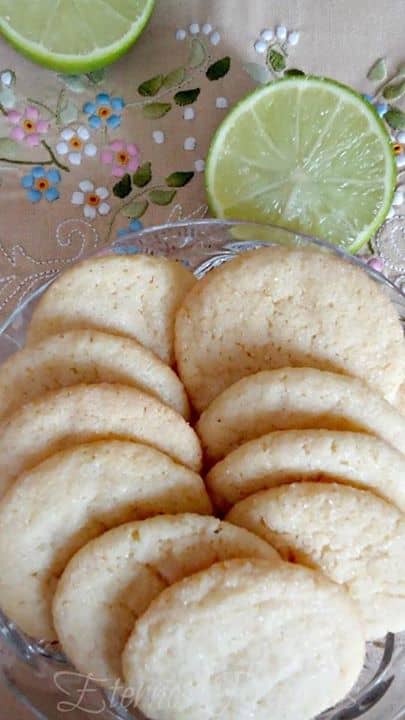Cookies de Limão e Coco