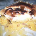 Sobremesa com sobras de pão-de-ló Sobremesa com sobras de pão-de-ló