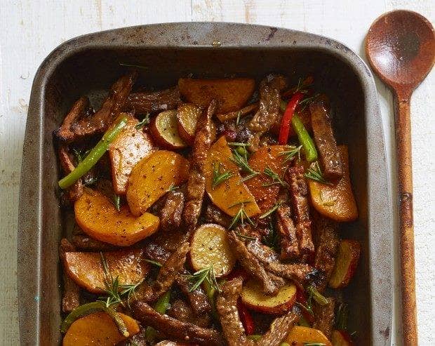 SALADA DE ABÓBORA e BATATA-DOCE