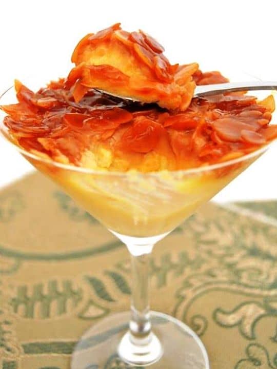 Arroz Doce com Toffee de Amêndoas