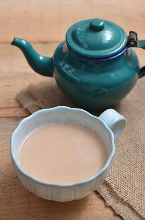 Bebida Quente de Caramelo e Baunilha