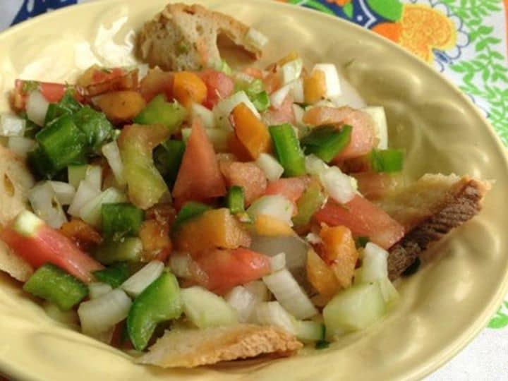 Uma entrada típica da região do Algarve, simples e saborosa... Salada Montanheira!