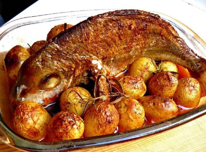 PARGO EM PÉ COM ALECRIM