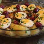 Bacalhau com Batatas, Cebola e Ovos