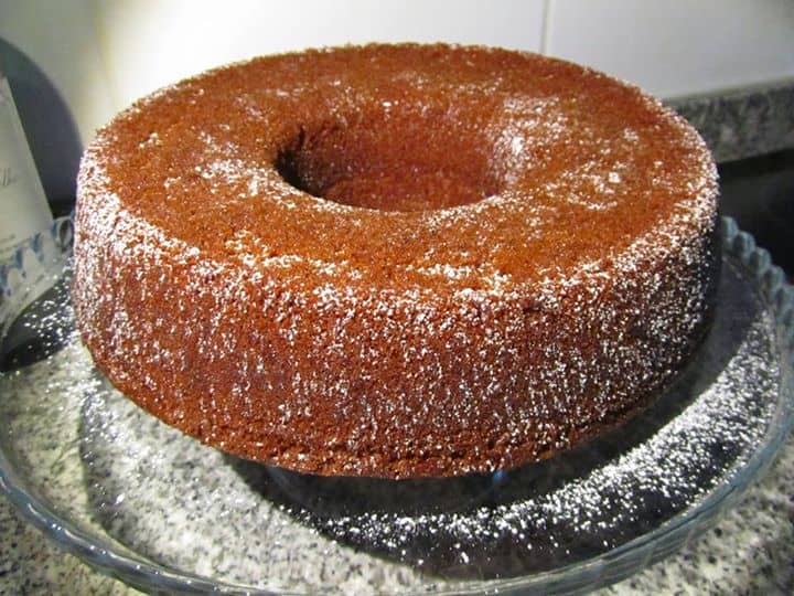 Bolo trapalhão de chocolate