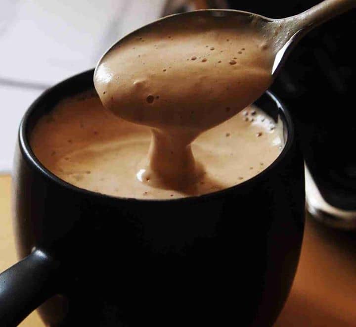Chocolate quente cremoso
