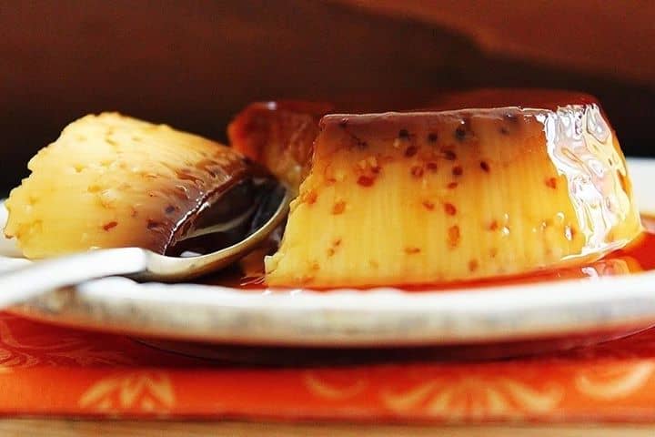 Pudinzinhos de Baunilha e Caramelo