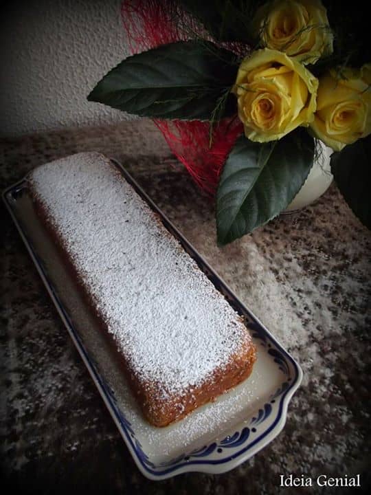Bolo de Cenoura e Noz