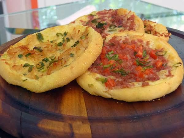 Esfiha aberta rápida