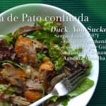 COXAS DE PATO CONFITADAS
