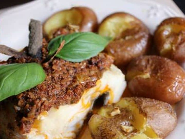 Uma combinação de temperos e aromas bem saborosa... Bacalhau com Manjericão!