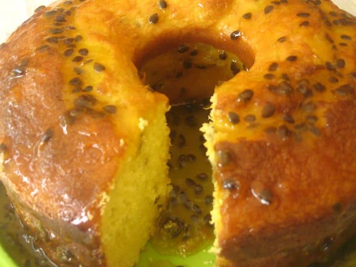 Bolo de Maracujá