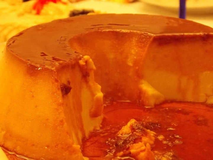 Pudim de leite condensado com creme de leite