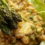 Ovos Mexidos Cremosos com Croutons e Aspargos Ovos Mexidos Cremosos com Croutons e Aspargos