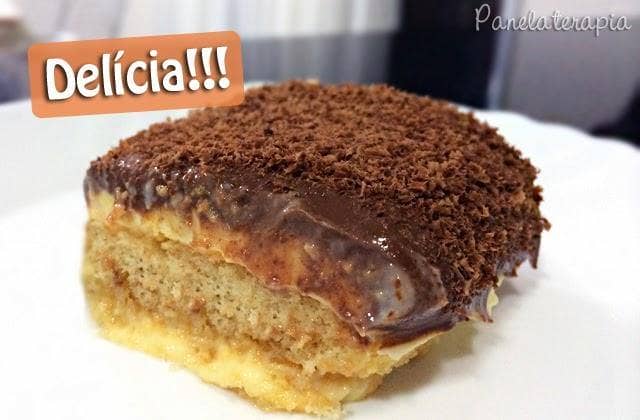 Pavê de Maracujá e Chocolate