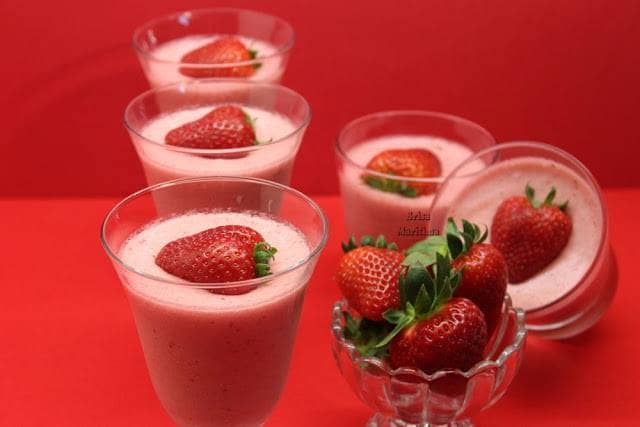 MOUSSE DE MORANGO "LIGHT"