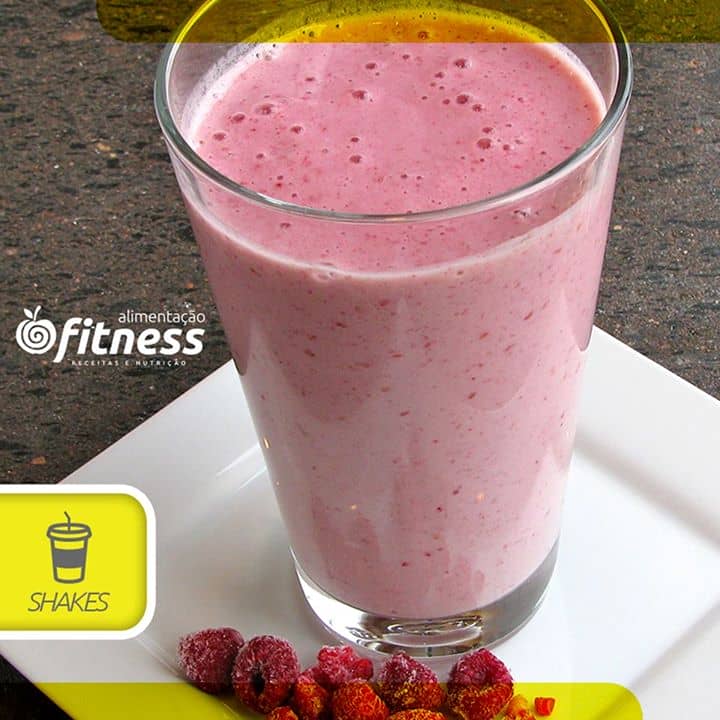Shake Energético e Proteico - pré-treino
