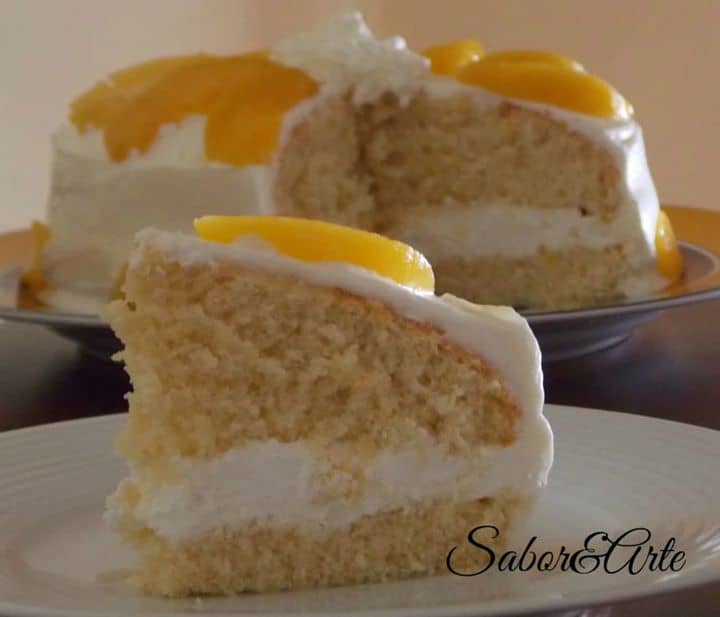 Bolo de Pêssego