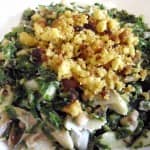 Bacalhau com couve, feijão-frade e broa Bacalhau com couve, feijão-frade e broa