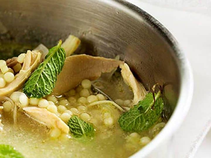 Canja de Galinha, Gengibre e Cidreira