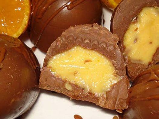 Trufas de laranja