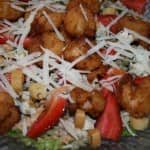 Salada de Camarão panado Salada de Camarão panado