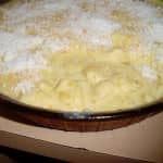 Creme de abacaxi em pedaços Creme de abacaxi em pedaços