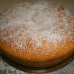 Bolo de limão e coco