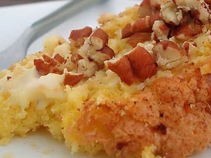 Bolo Light com Nozes e Iogurte