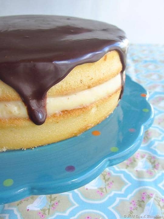 Boston cream pie