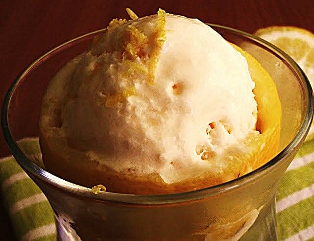 Gelado de Limão, Mel e Coco